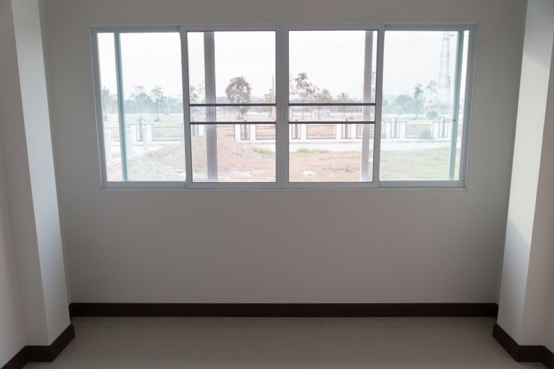 Slider Windows in Living Room